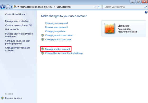 Creating a New User in Windows 7 img 4