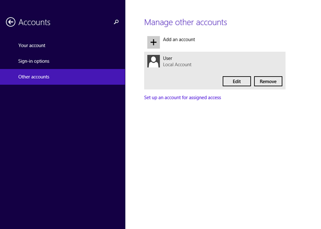 Creating a New User in Windows 8 img 11