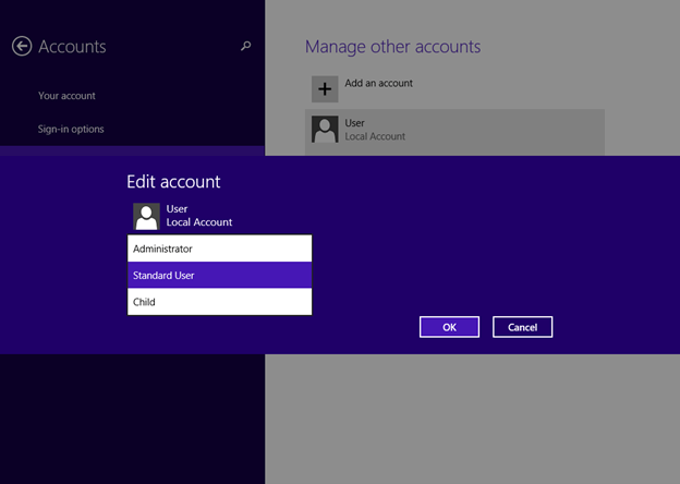 Creating a New User in Windows 8 img 12