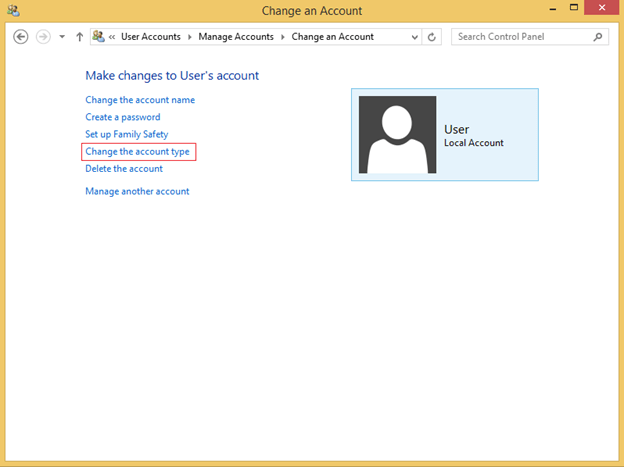 Creating a New User in Windows 8 img 13