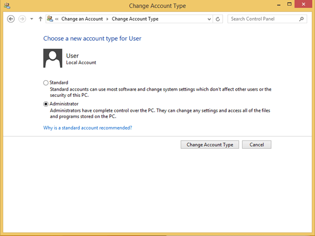 Creating a New User in Windows 8 img 14
