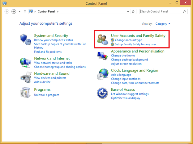 Creating a New User in Windows 8 img 2