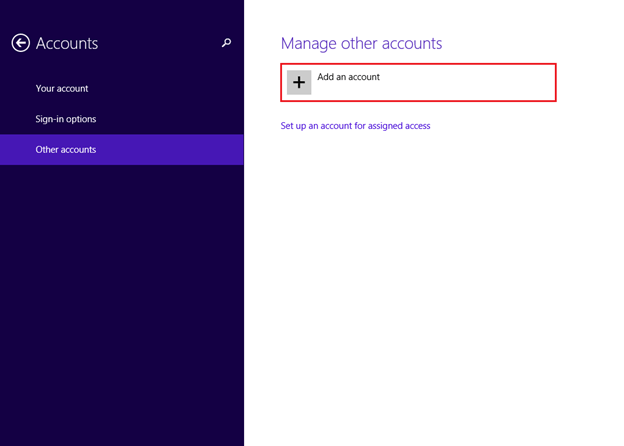 Creating a New User in Windows 8 img 6