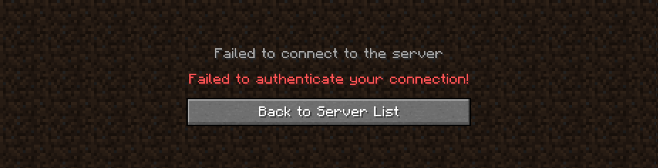 Hypixel server login error