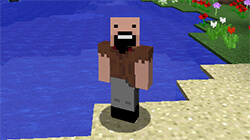 Herobrine Minecraft Skin Template Images & Pictures